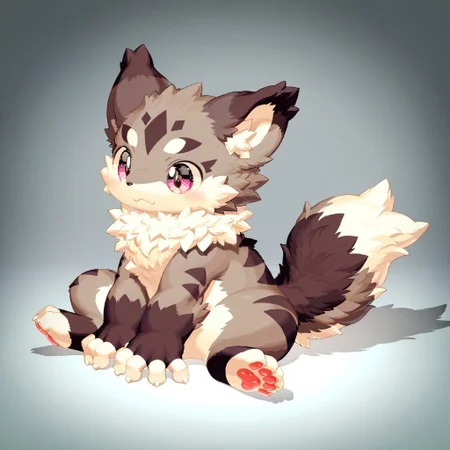 score_9, score_8_up, score_7_up, zPDXL3, ((((sdgs6by zuppu11)))), 1boy, furry, kemono, cute, solo, full body