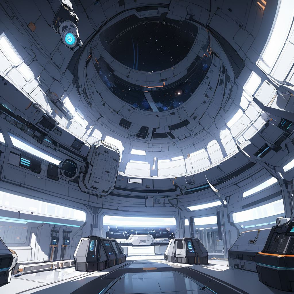 space station,indoors,science fiction,