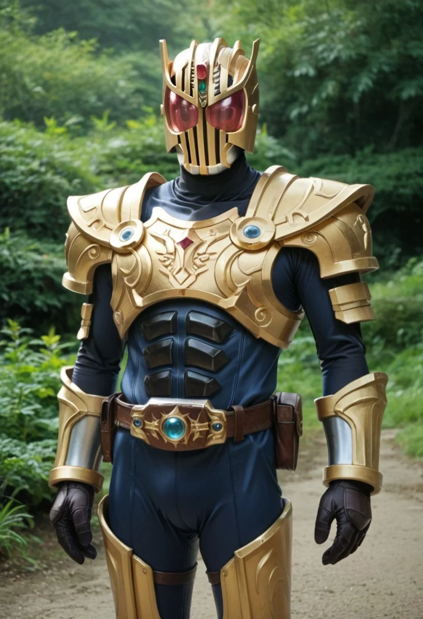 score_9, score_8, score_7, legend, solo, armor, tokusatsu, bodysuit, helmet, rider belt, adventurer