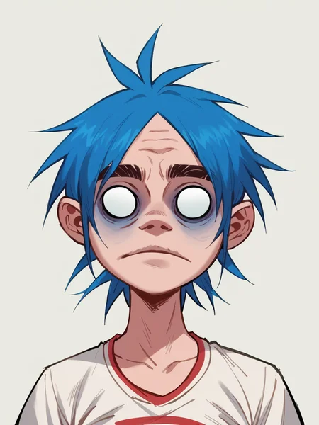 score_9, score_8_up, score_7_up, score_6_up, score_5_up, <lora:H3wl3ttXLP:1> h3wl3tt, 1boy, blue hair, blank eyes