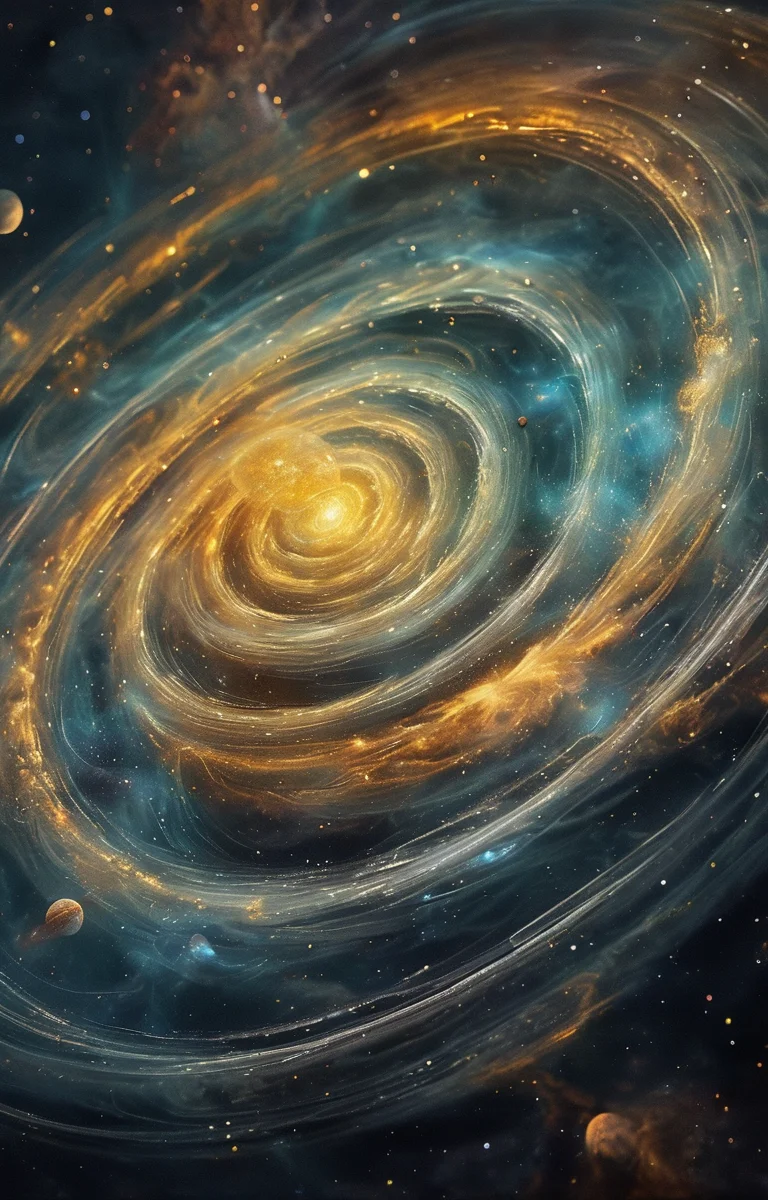 masterpiece,best quality,<lora:tbh70-sdxl:0.6>,illustration,A rotating nebula background
animals