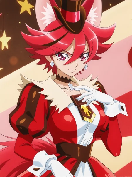 detailed background, shiny skin, posing,
<lora:curechocolat.pony:1>,
curechocolat,
large breasts,
