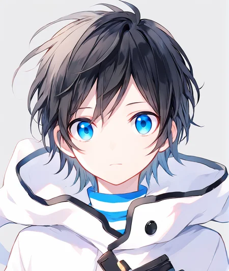 score_9, score_8_up, score_7_up, source_anime, BREAK
masterpiece, best quality,
1boy, solo, ds2 protagonist, black hair, short hair, blue eyes,
white jacket, hooded jacket, striped shirt, turtleneck,
(masterpiece, best quality:1), upper body
<lora:ds2_protagonist.pdxl-00008:1>
