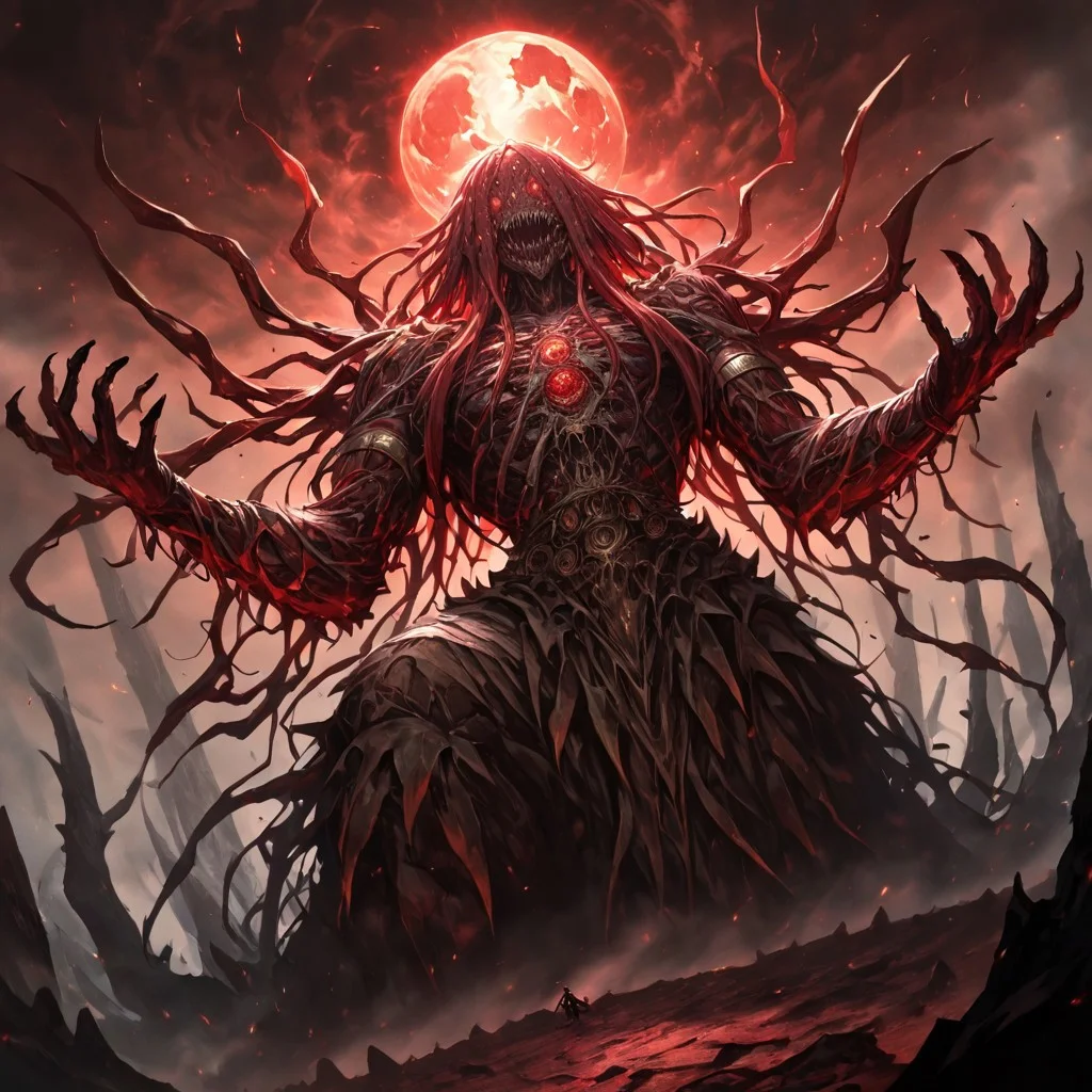 masterpiece, best quality, newest, absurdres, highres,
TWEV1.0, no humans, monster, edlrich, eldrich abomination, giant,