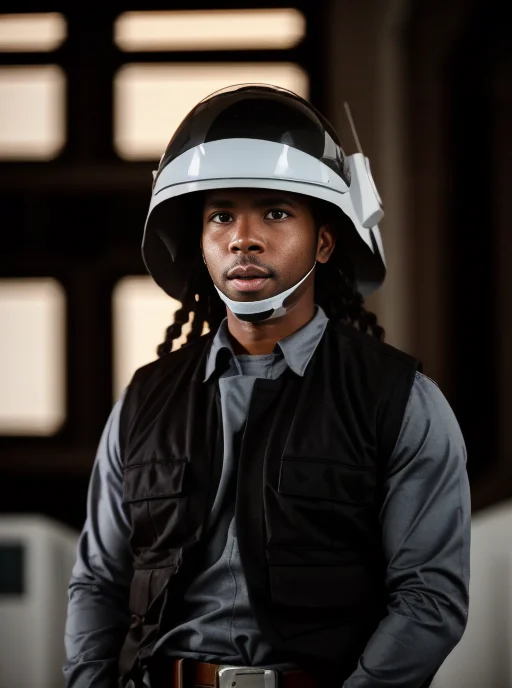 1man, ((black man)) in rebel trooper uniform <lora:rebeltrooperv01:1>in airforce hangar,very long hair, RAW photo, 8k uhd, dslr, soft lighting, high quality, film grain, Fujifilm XT3