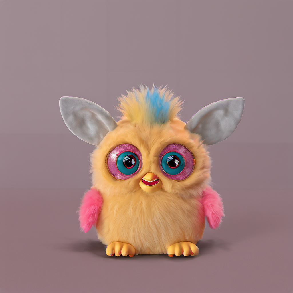 <lora:Everly_Heights_Prop_Generator:1.2> a Furby toy