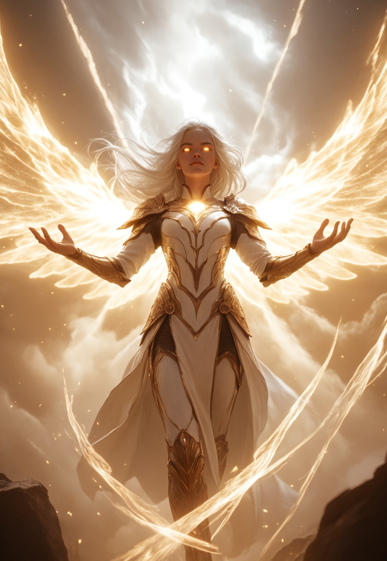 score_9, score_8_up, score_7_up, ((( best view, might, power )))
,
((( Holmagmb, glowing,)))
,
(( 1girl, solo, petite, long hair, white hair, beautiful, armour, ))
,
((( )))
,
(((Glowing eyes, yellow eyes,  )))
,
(( ))
,
(( ))
,
(((  Wings, glowing wings,)))
,
()
