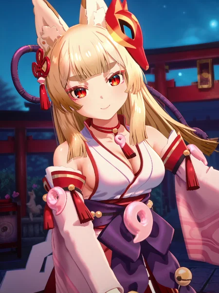 detailed background, shiny skin, rating safe,
<lora:foxmiko.pony:1.0>,
foxmiko