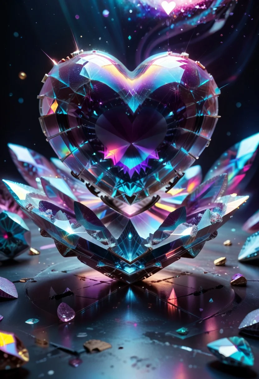 score_9, score_8_up, score_7_up, CrstHeart, (Crystal Heart:1.3), with galaxy in the center of heart,
Break,
(masterpiece), (realistic photo),