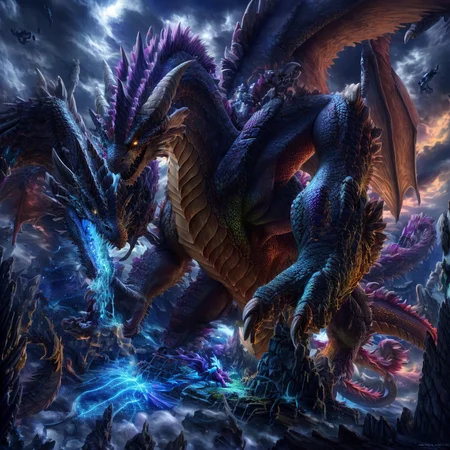 Fujifilm quality photograph (best quality)++, (masterpiece)++, (detailed)+, elf on the shelf fighting a Dragon, (fantasy illustration)1.3, enchanting Dragon battle elf on the shelf, mystical battle, (many gnomes battling)1.4 (whimsical charm).4 Otherworldly charm, mystical sky, (Luis Royo)1.2, (Yoshitaka Amano)1.1, moonlit night, soft colors, (detailed cloudscape)1.3, (high-resolution)1.2 (gnomes  battling everywhere)1.2 , <lora:DonM3t3rn1tyXL-v1.1:0.8> DonM3t3rn1tyXL <lora:DonMD1g174l4sc3nc10nXL:0.8> DonMD1g174l4sc3nc10nXL  <lora:Dragons:0.8> dragon  <lora:EnvyMagicalXL01:0.8> magical <lora:FantasyLandscape:0.8> FanLan