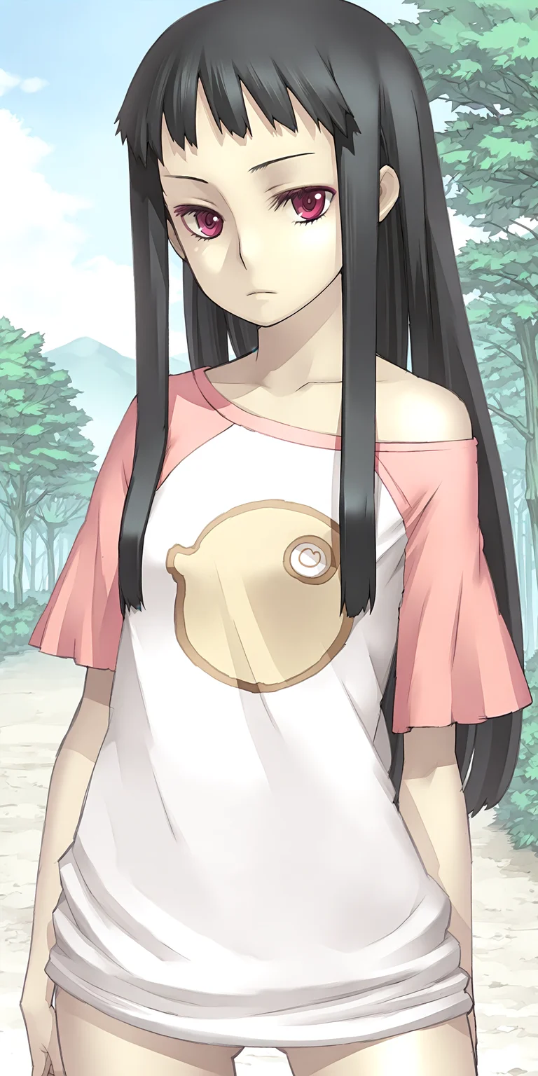 masterpiece,1girl,solo,looking at viewer,outdoors,
nagi ryou,<lora:Jakuri - Ar Tonelieco:1>,Jakuri-Funboon,bottomless,t-shirt,raglan sleeves,