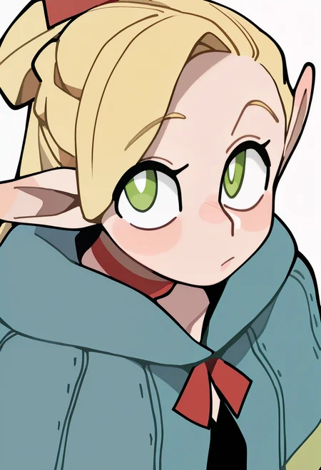 1girl, solo, looking at viewer, marcille donato, portrait, blue capelet, white background,
masterpiece, best quality, <lora:Bongfill-guy90-IllustriousV101:1>, lifnob
