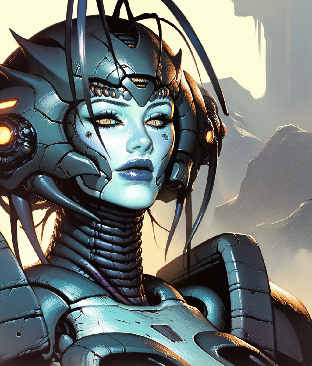 monstergirl, retroscifi, massive lips, mucus, antenna, cyborg, scales, anime
score_8_up <lora:Retroscifi-Pony1-000011:1>