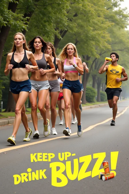 To keep up, drink more BUZZ