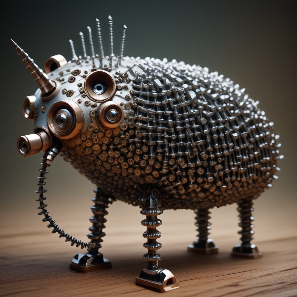embedding:lazyup, 1girl, clockwork oak tree with acorns as hex nuts, roots coiled around giant threaded rods, steampunk orchard with harvesting robots picking wingnut fruits, fastenerswm <lora:FastenersWMv0.4:1.0000000000000002> <lora:TrendCraft_The_Peoples_Style_Detailer-v2.0A-3_13_2025-PonyXL:0.4000000000000001>