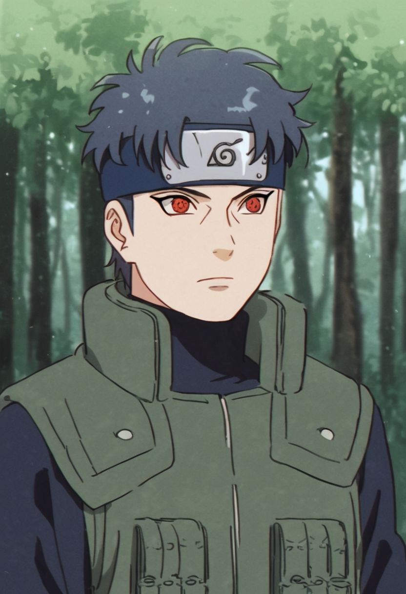 Score_9, score_8_up, score_7_up, source_anime, rating_safe, (xshisuix, xgreenclothesx:1.0),( portrait:1.0),masterpiece,award-winning, highly quality ,forest background