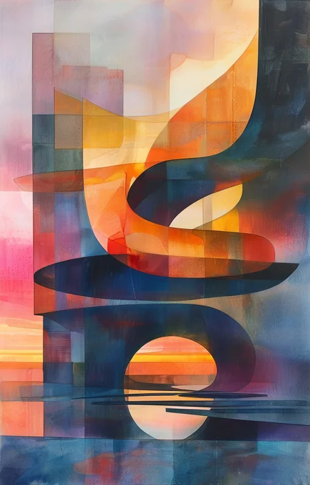 masterpiece,best quality,<lora:tbh308-sdxl:0.9>,illustration,designed by Steven Holl, Futuristic skyscraper with organic shapes, inspired by Zaha Hadid, gleaming under a sunset sky
