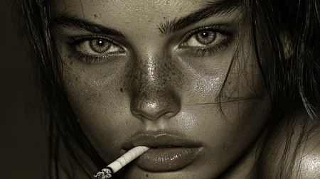 Smoke becoming high end supermodel