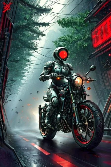 2150 year artificial intelligence,having sex ,on a motorbike
