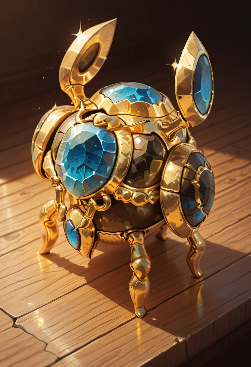 masterpiece, best quality, zz3gypt, scarab, blue gem, ,<lora:EgyptianIconsIXL_v1:1.0>,