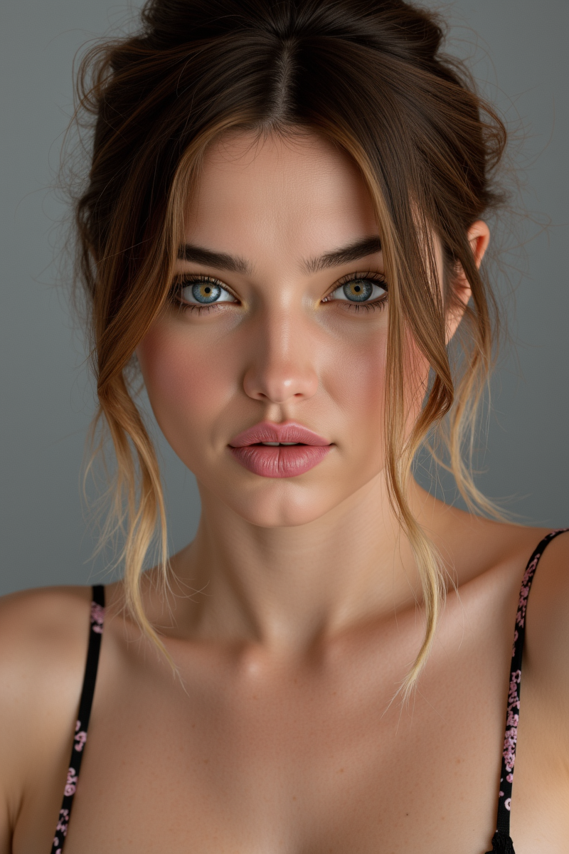 AllisonMixer, hyper realistic 4k resolution photo of a beautiful young woman looking seductively at viewer. Casual wear photo shoot.