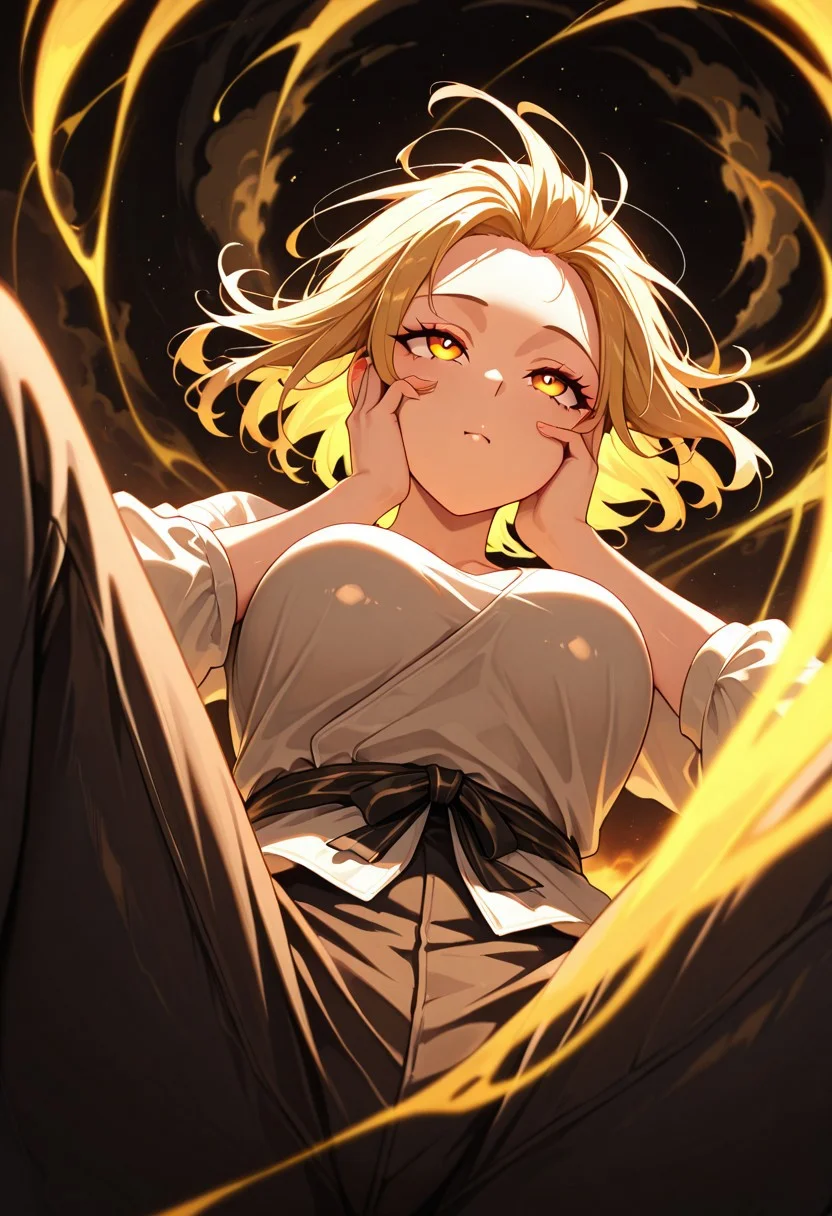 masterpiece, best quality, good quality, very aesthetic, absurdres, newest, 8K, depth of field, in the style of cknc, artist:moriimee, in the style of cksc,
1girl, long golden hair, wavy, amber eyes, medium breasts, perky, silk toga, slipping off, soft whimper, looking up, from below, floating mid-air, fingers spreading cheeks, glowing aura
BREAK
celestial temple, drifting clouds, golden beams
BREAK
dynamic light, warm tones, high contrast, depth of field, ethereal glow, rich details, divine shimmer