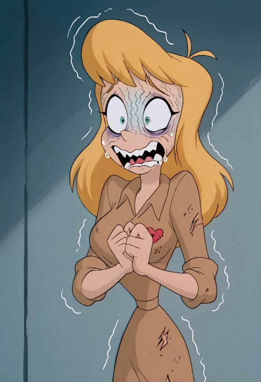 masterpiece, best quality, amazing quality, absurdres,(((((white background))))), (((hellonurse:3))), (((angry))), (((extremely sexy:2))),(((horny:2))),(((desireness:2))),(((offended1.5))),((((extremely heartbroken:1.5)))),((((in love1.5)))),(((stressed1.5)))), ((((((big nervous breakdown:3))))),((((((big meltdown1.5)))))), (((((big nervous meltdown1.5)))))),(((((extremely mad)))))),((((((cringed1.5)))))),(((((extremely ridiculed1.5))))),((((((nervous tick1.5)))))),(((((madness1.5))))),(((((extremely beaten1.5))))), (((((extremely wounded1.5)))))), (((((((((extremely anxious1.5)))))))),((((((self-hate1.5)))))),((((((hate1.5))))), ((((((lost)))))), blonde hair, teal eyes, (((1girl))), alone, big breasts,((((slim body))))),eyeshadow, twerking,nurse outfit, Heloise Nerz, hellonurse, dirty, detailed body, detailed face, highly detailed body, highly detailed face, dynamic pose, posing(((((submissive)))))), 1girl, dirty messed burnt blonde hair, wounds, hit herself, selfharm, (((((bags under eyes))))), bags under eyes, shiners, stupid, dumblue eyes, eye twitching, nervous eye twitching, extremely hard eye twitching, totally burnt hair, sexy, horny, flowing saliva, scared, in love, extremely dirty dress, hardly beaten fifty times, confused, humiliated face, depressed face, black eyes, extremely broken heart, wall eyes, shaggy hair,smashed mouth, crazy emotion, narrow waist