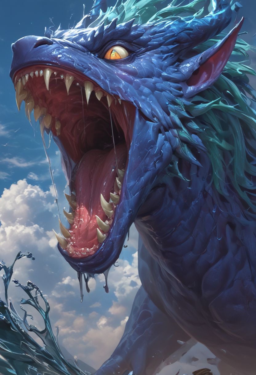 score_9, score_8_up, score_7_up, score_6_up, score_5_up, score_4_up <lora: envy Elemental water xl:1> water Elemental, water elemental dragon, swirling water body, transparent, ethereal, majestic, detailed digital art, expressive eyes, roaring, cloudy sky background, magical elements,