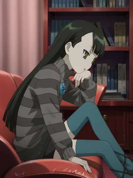 detailed background, posing, rating safe,
<lora:kazamori.pony:1>,
kazamori,
