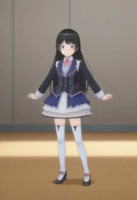 source_anime, anime screencap, source_anime, auratheguillotine, anime screencap, masterpiece, source_anime, shiny skin,,,,,, mito,long hair,BLACK hair,