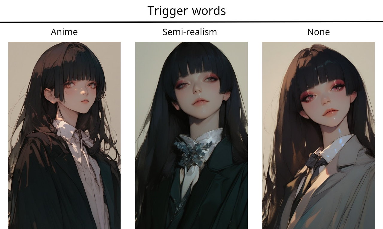 score_9, score_8_up, score_7_up, score_6_up, score_5_up, score_4_up, solo, 1girl, simple background, beautiful girl, formal suit, solo_focus, long hair, hime-cut, bangs, makeup, 