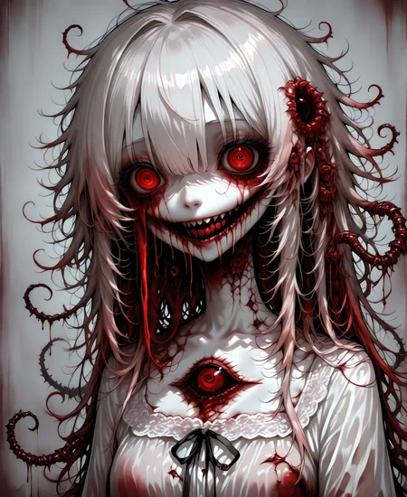 girl, se_horror , <lora:se_v1_horror:1>