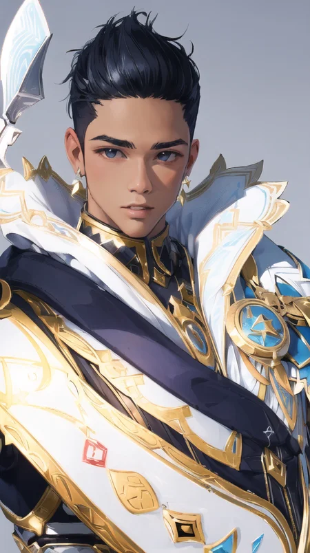BDOboy, 1boy, armor, dark skin, head jewelry,
(extremely detailed CG unity 8k wallpaper, masterpiece, best quality, ultra-detailed, best shadow, volumetric lighting), High contrast, (best illumination),
mksks style, desert, outdoors,