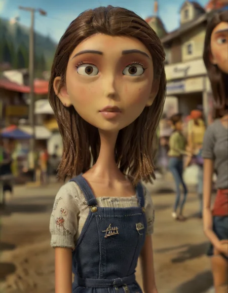 stopmotion, Kaia Gerber, tilt-shift <lora:STOPMO_2.0_RC:1>