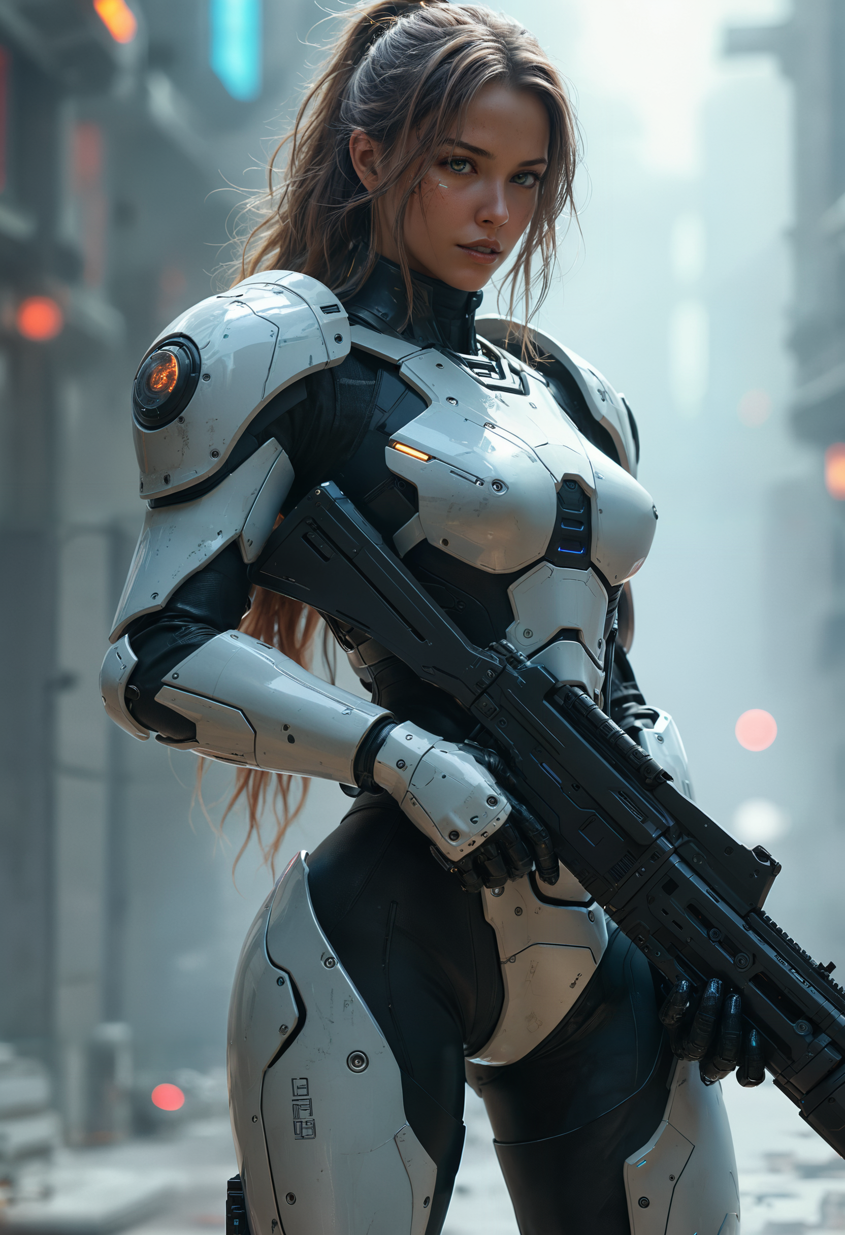 cybernetically enhanced female soldier in a sleek, futuristic armor, wielding an advanced energy weapon
<lora:add-detail-xl:0.5> <lora:xl_more_art-full_v1:0.5>