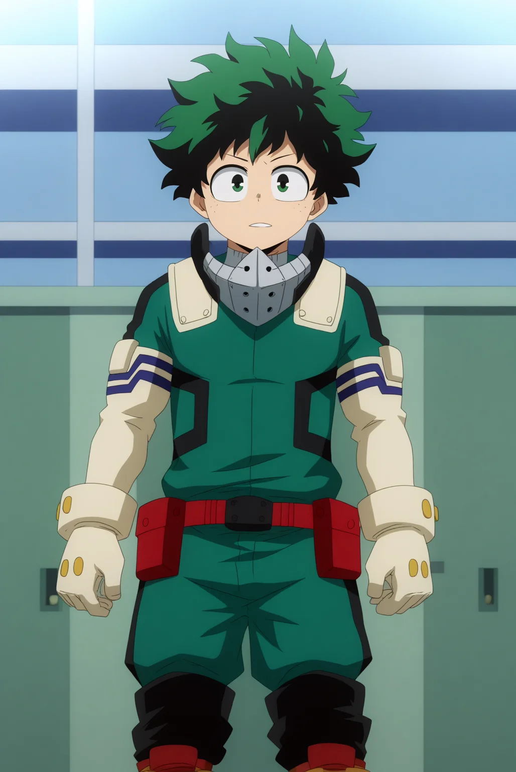 Midoriya_Izuku, solo <lora:My_Hero_Academia-Midoriya_Izuku-PDXL:0.8>