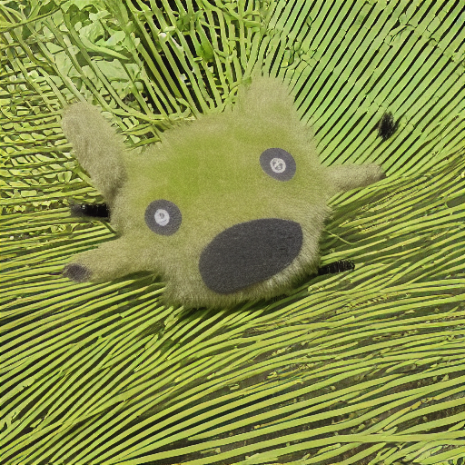 nature, :d, solo, english text, pokemon (creature), green theme