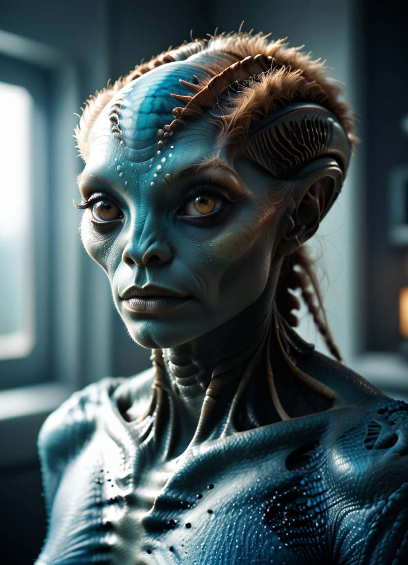 score_9, score_8_up, score_7_up, score_6_up, score_5_up,
femalien, female alien, fur, hairy,
masterpiece, best quality, sharp_details, game_cg
<lora:FemAlien_Pony:1>