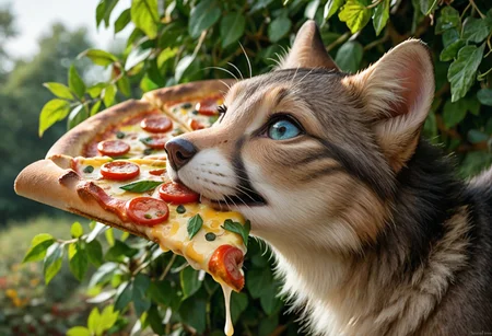 score_9, score_8_up, score_7_up, score_6_up, score_5_up, score_4_up, fur,anthro, g5, rich colors, front view, detailed background, detailed, 8k quality, side view, beautiful, teasing, freely actions, small, sausage tree, flying pizza like a marten, pizza,