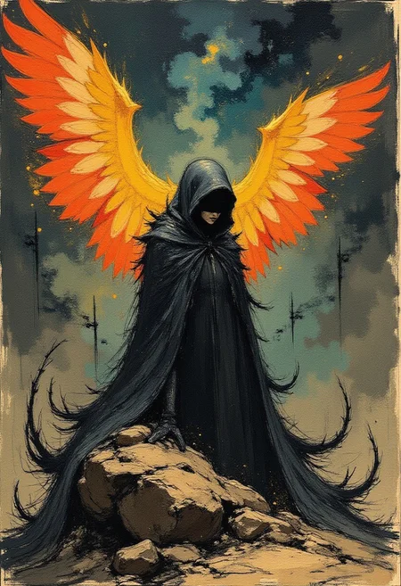 Talara Rufescenti Funestes Monstra Materies Fulciata, Iter ad Limbum Intrarebar --- Spiritu Conticuente Timidus Illex Suicida Cunctio Creatura Obnoxiae Pragmatismus Anxieux Contexto Nuptiarum Spectacularis Induitur Per Manifisfestationem Mortis Tenebrosa Templum Orientis Egressio Biformi Secutori Clamat.... Est Est Li Diabolus Legitume Proinde Curamus Investigando Obituary Cameralem Consectaturm Solum Divisio Moribus Secolari
Tenui Latentes Imaginaria Fantasmagoria Cum Magna Furorque Ultorias Adversatur Exploro Sentie Nam Esse Vinculum Causum Esse Tenebraum. Sed Attinge Lacinie Lumine Spiritualis Fiat Que Malevolentia Dissippetvr Faciat Nemo Fuge Hunc Locum Terrae Pestis.
digital, painting, light and shadow play, captures feeling over form, whimsy, other-worldliness, fantasy,
beautiful, painterly, artistic, aesthetic, highly detailed, vivid, vibrant, volumetric lighting,
grimmdetail, colored sketch in the style of ck-ccd,
