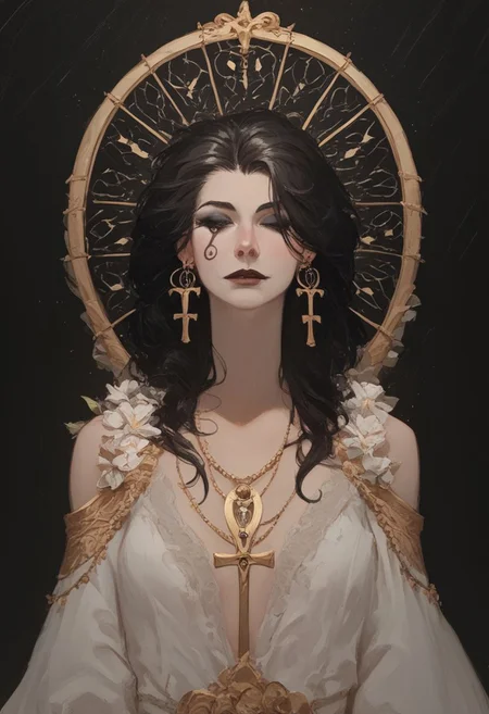 score_9, score_8_up, score_8. score_9, score_8_up, score_7_up, score_6_up, masterpiece, 4k, high quality, (best quality:1.1), 
BREAK, 1girl, (best quality, masterpiece), (tarot, tarot card,:1.1) solo Lady Death, black background, golden, glorious, epic background, epic vibe, in the style of Druuna