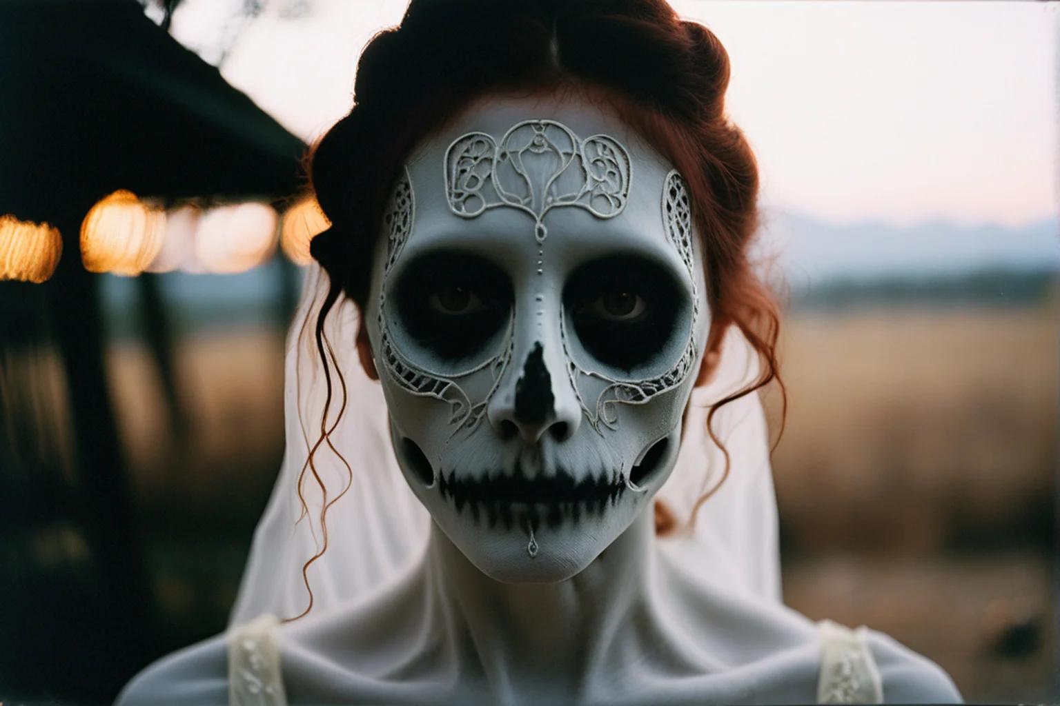 ghost, nikon d850, film stock photograph ,4 kodak portra 400 ,camera f1.6 lens ,rich colors ,hyper realistic ,lifelike texture, dramatic lighting , cinestill 800,