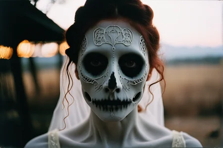 ghost, nikon d850, film stock photograph ,4 kodak portra 400 ,camera f1.6 lens ,rich colors ,hyper realistic ,lifelike texture, dramatic lighting , cinestill 800,