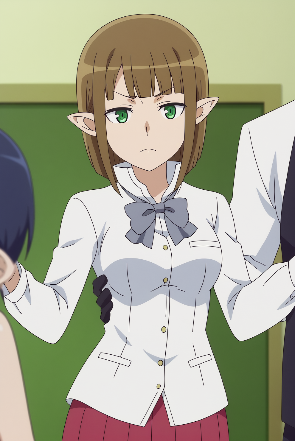 Eina Tulle, anime screencap <lora:Danmachi-Eina_Tulle-PDXL:0.8>