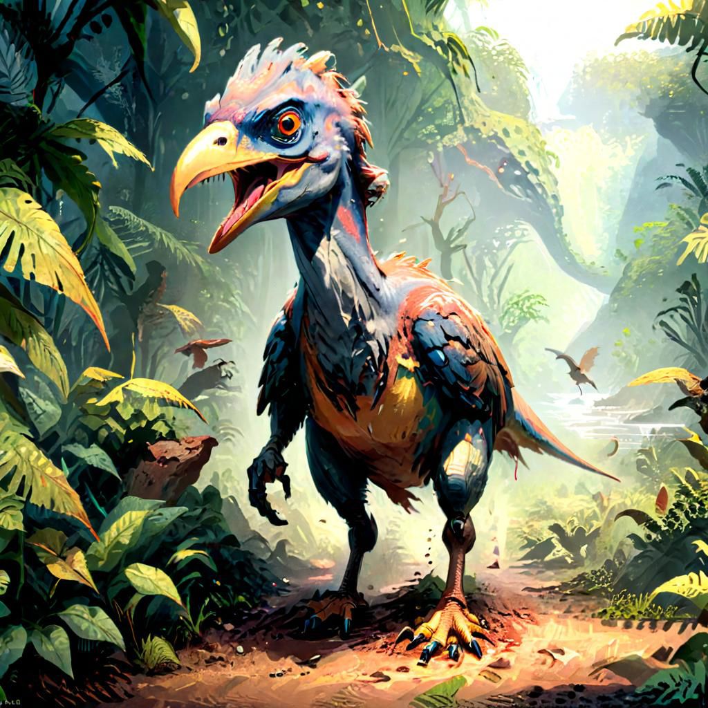 Jurassic age bird