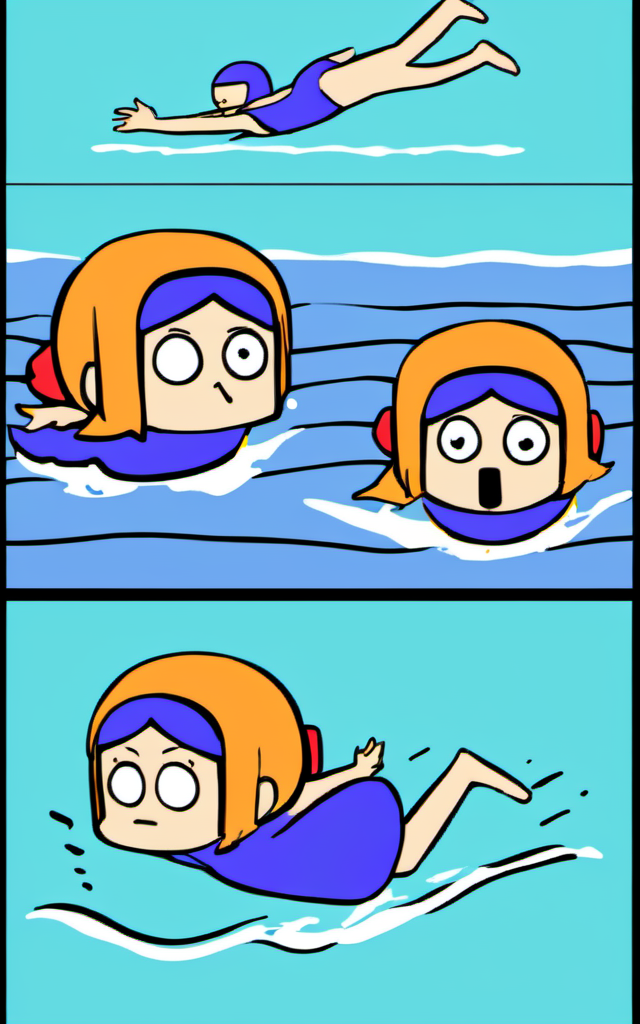 silly64 style,1girl,full body,swimming,<lora:silly64 style 03:0.8>