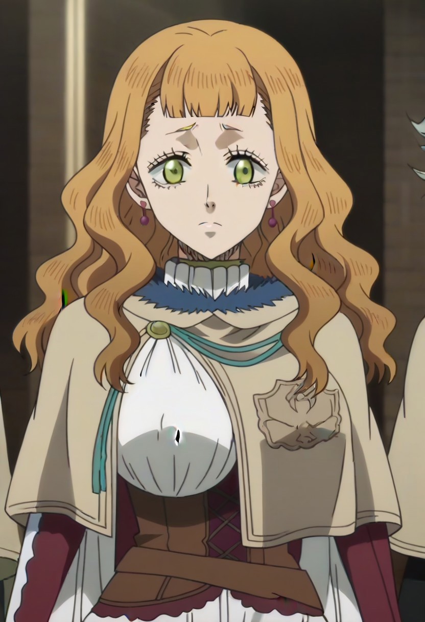 source_anime, masterpiece, best quality, detailed background, anime screencap, Black Clover anime style, <lora:Mimosa_Vermillion:.8>Long hair, wavy hair, blunt bangs, green eyes, earings, jewelry, outfit 1 ,,,,,,,,,,,,,,,,,anime coloring, anime screencap, 1girl,Solo ,, anime,PUFFY nipple,huge breasts,,,official art, Uncensored ,Unedited ,,,,,,,,,,,,,,