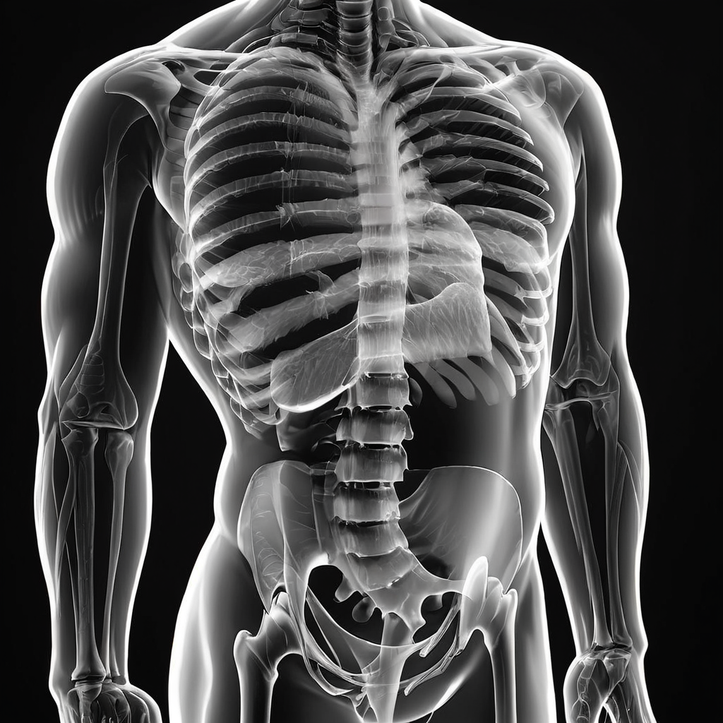 score_9, score_8_up, score_7_up, score_6_up, score_5_up, score_4_up, source_anime, , xray, 1man, monochrome, bones, skeleton, muscular, broad shoulders