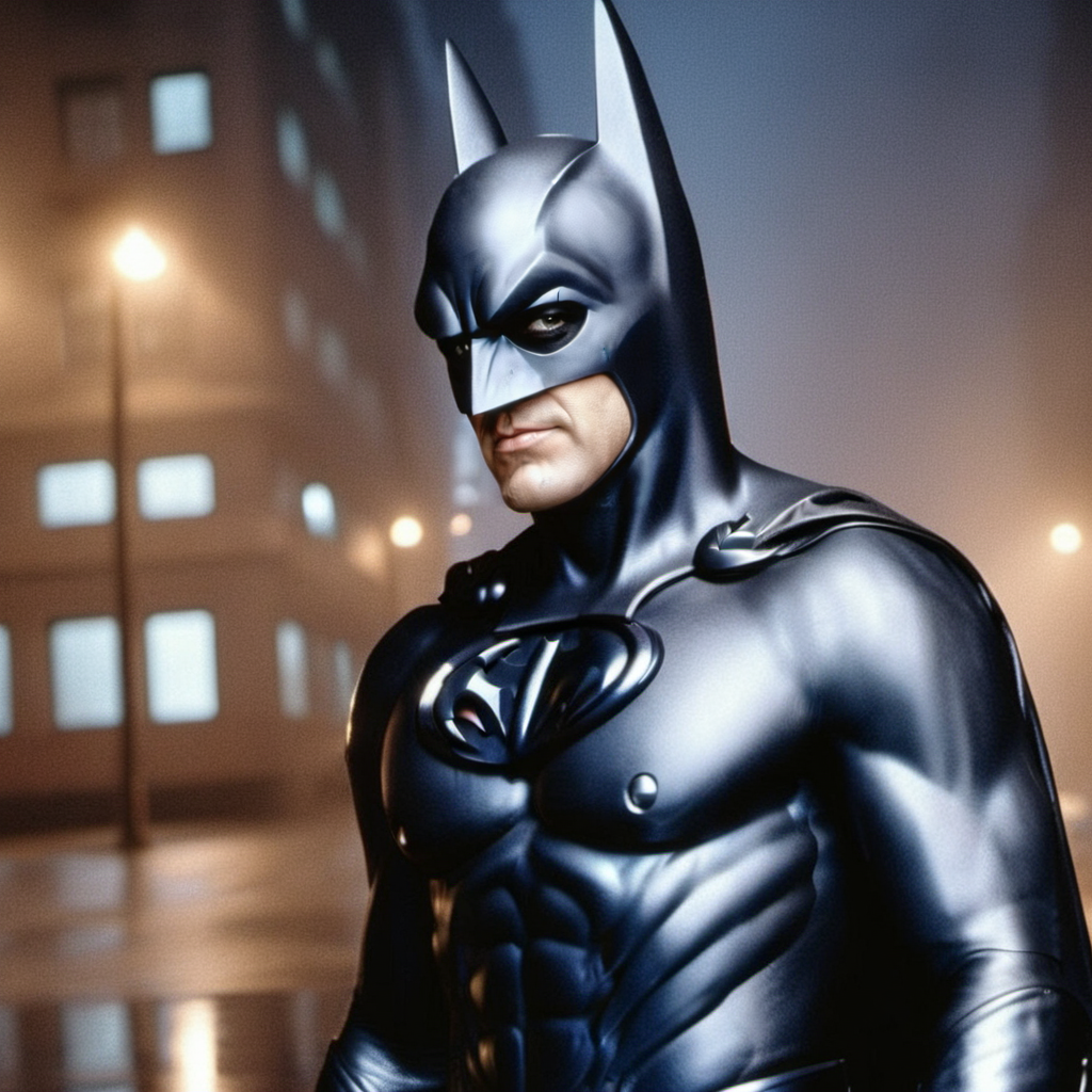Batman1997-1024, a man dressed as batman, city, night, rain ,highly detailed, attack on titan, photography, ultra sharp, film, professional, 64k <lora:Batman1997-1024-000500:0.7>
