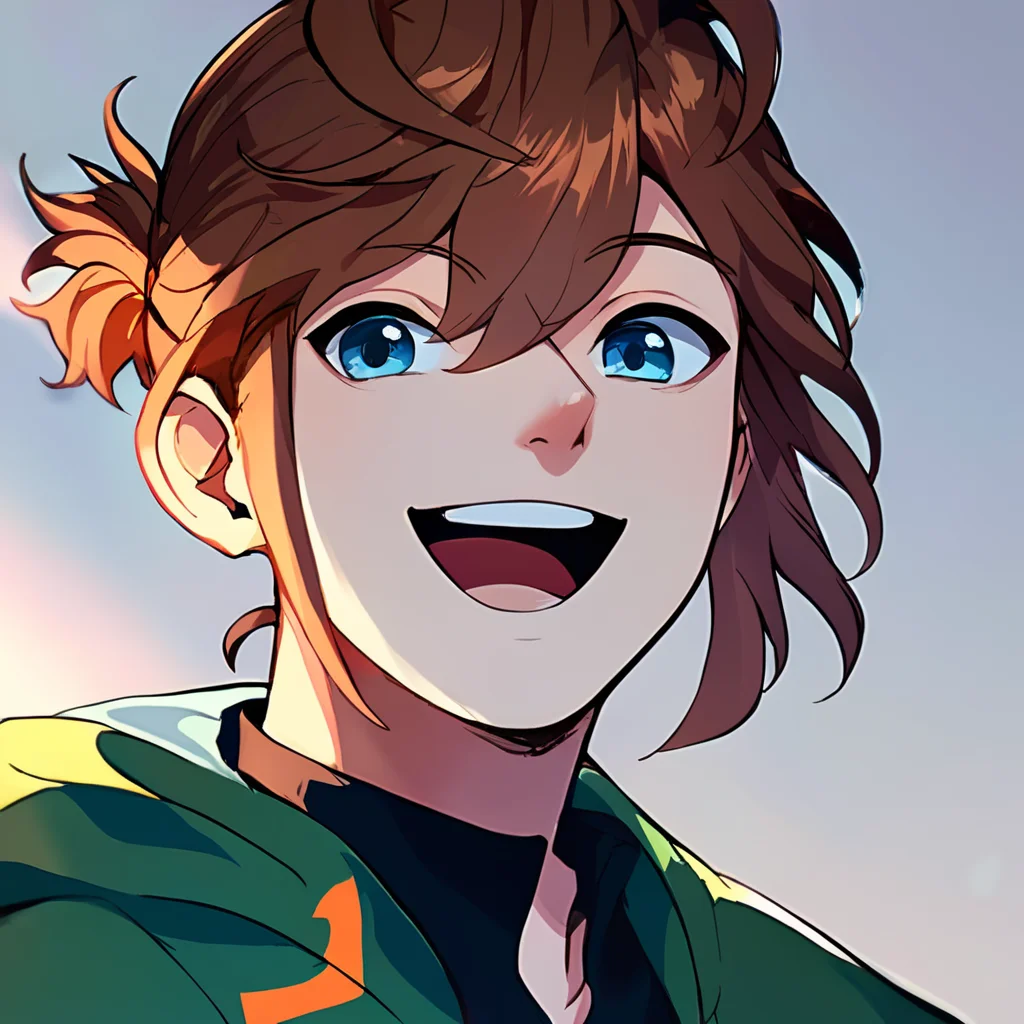 score_9, score_8_up, score_7_up,score_6_up, 1boy,solo, looking at viewer , medium shot,<lora:Arthur-30:0.8> Arthur, blue eyes, brown hair <lora:detailed_notrigger:0.8>smile, open mouth
